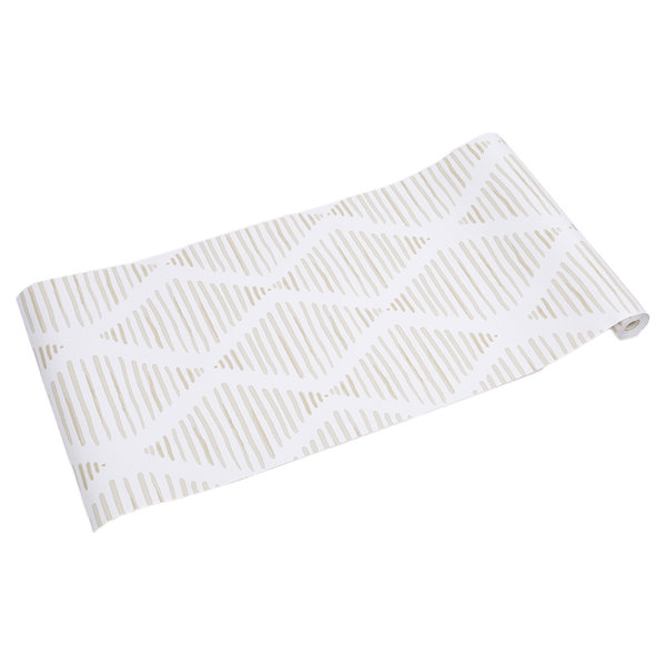 17 Stories Lehat 10m x 44cm Glitter Peel & Stick Wallpaper Roll